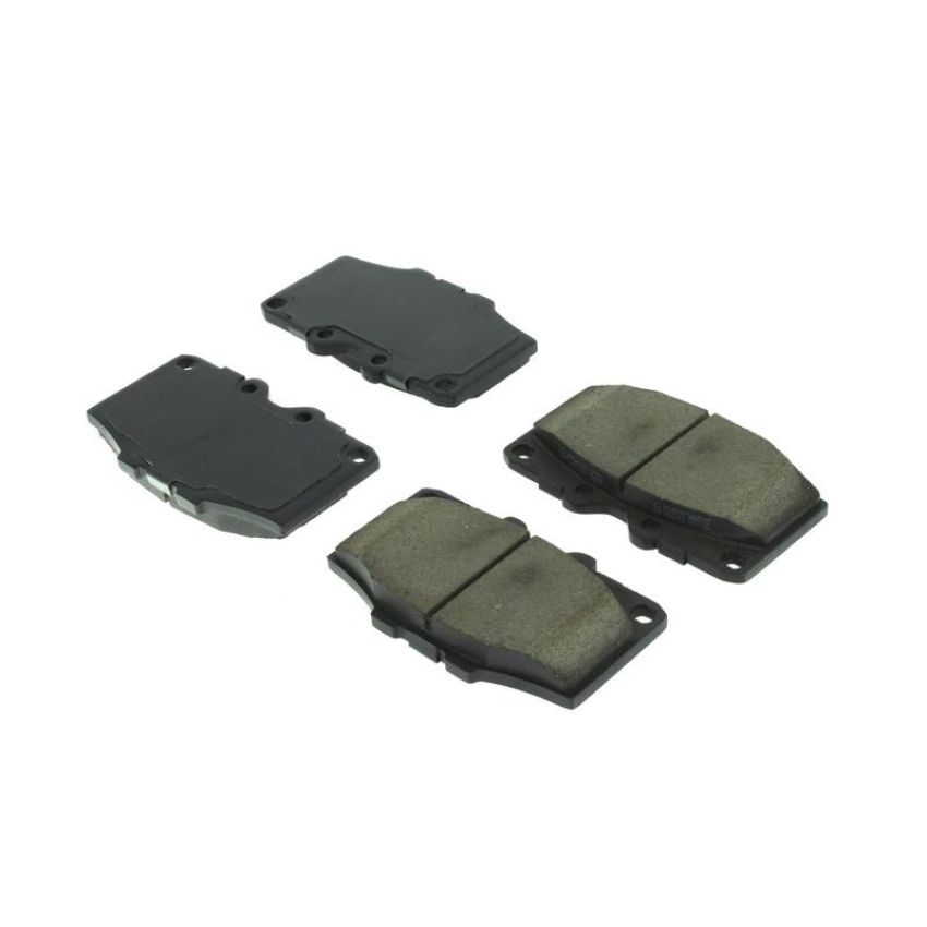 CENTRIC PARTS 300.01370 Centric Premium Semi-Metallic Brake Pads with Shims and Hardware