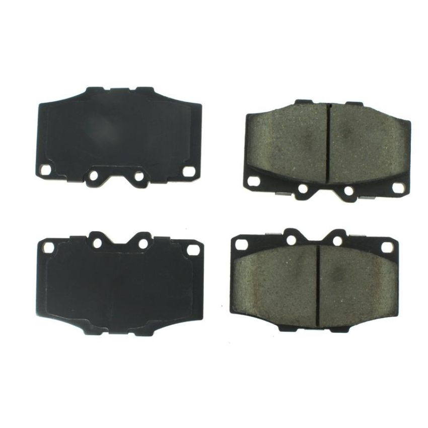 CENTRIC PARTS 300.01370 Centric Premium Semi-Metallic Brake Pads with Shims and Hardware