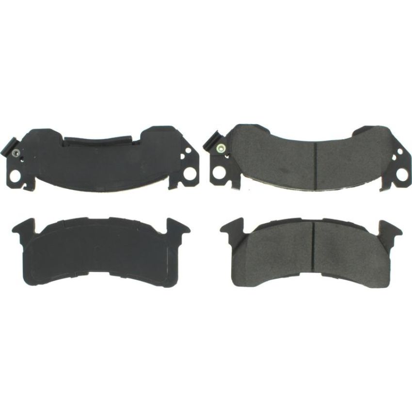 CENTRIC PARTS 300.01530 Centric Premium Semi-Metallic Brake Pads with Shims and Hardware