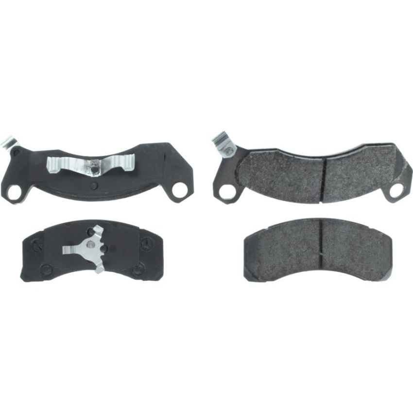 CENTRIC PARTS 300.02000 Centric Premium Semi-Metallic Brake Pads with Shims and Hardware