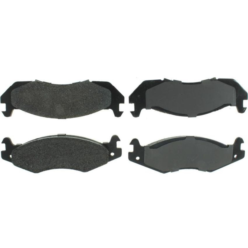 CENTRIC PARTS 300.02030 Centric Premium Semi-Metallic Brake Pads with Shims and Hardware