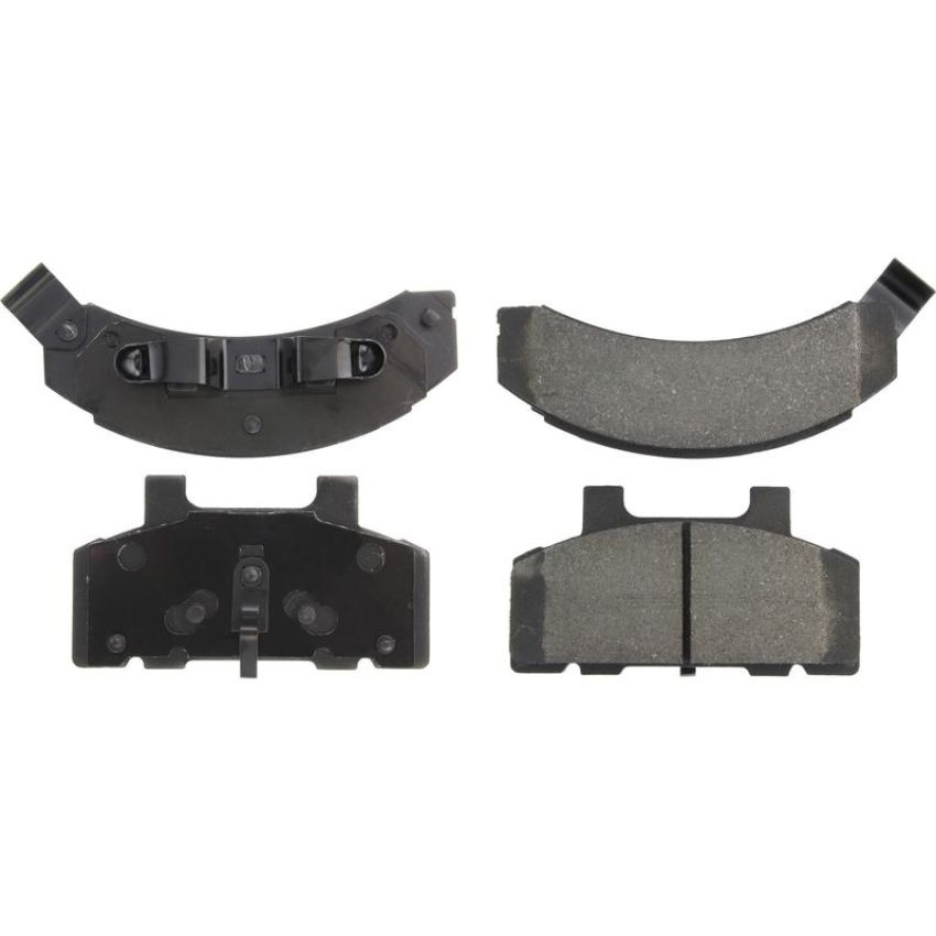 CENTRIC PARTS 300.02150 Centric Premium Semi-Metallic Brake Pads with Shims and Hardware