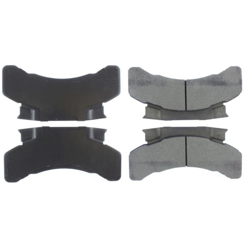 CENTRIC PARTS 300.02240 Centric Premium Semi-Metallic Brake Pads with Shims and Hardware