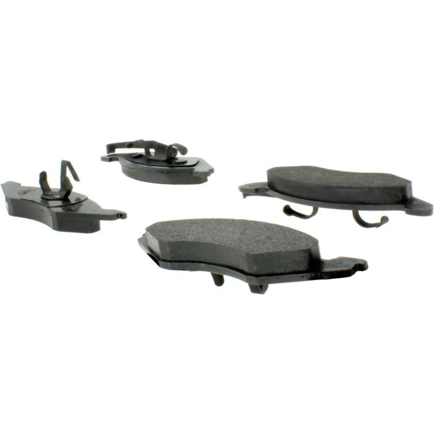CENTRIC PARTS 300.02570 Centric Premium Semi-Metallic Brake Pads with Shims and Hardware