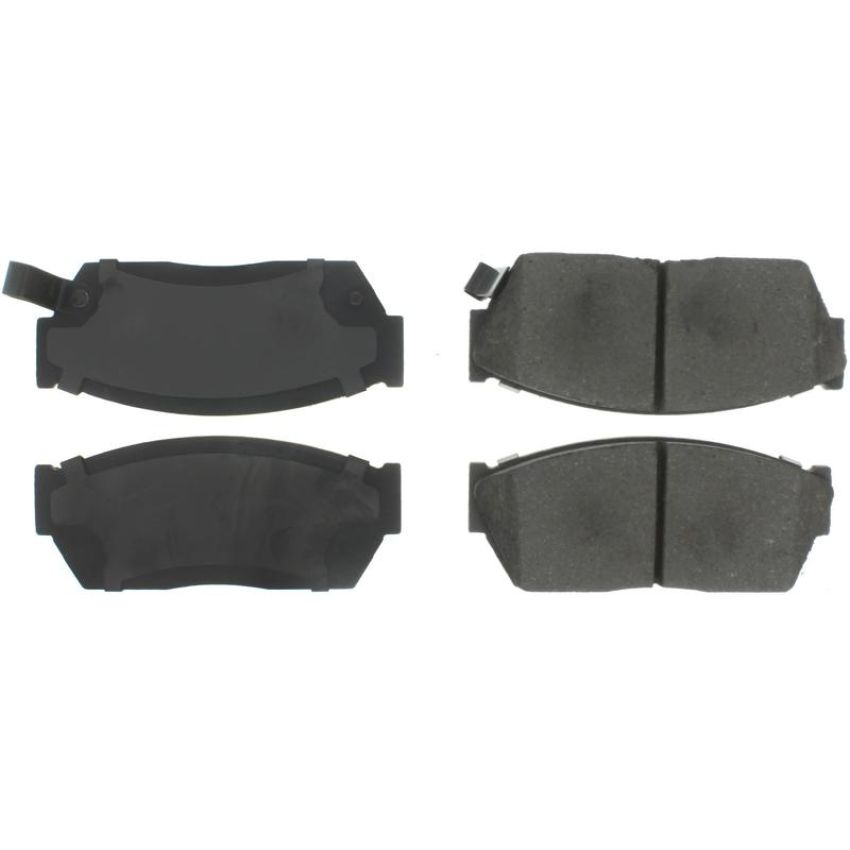 CENTRIC PARTS 300.02760 Centric Premium Semi-Metallic Brake Pads with Shims