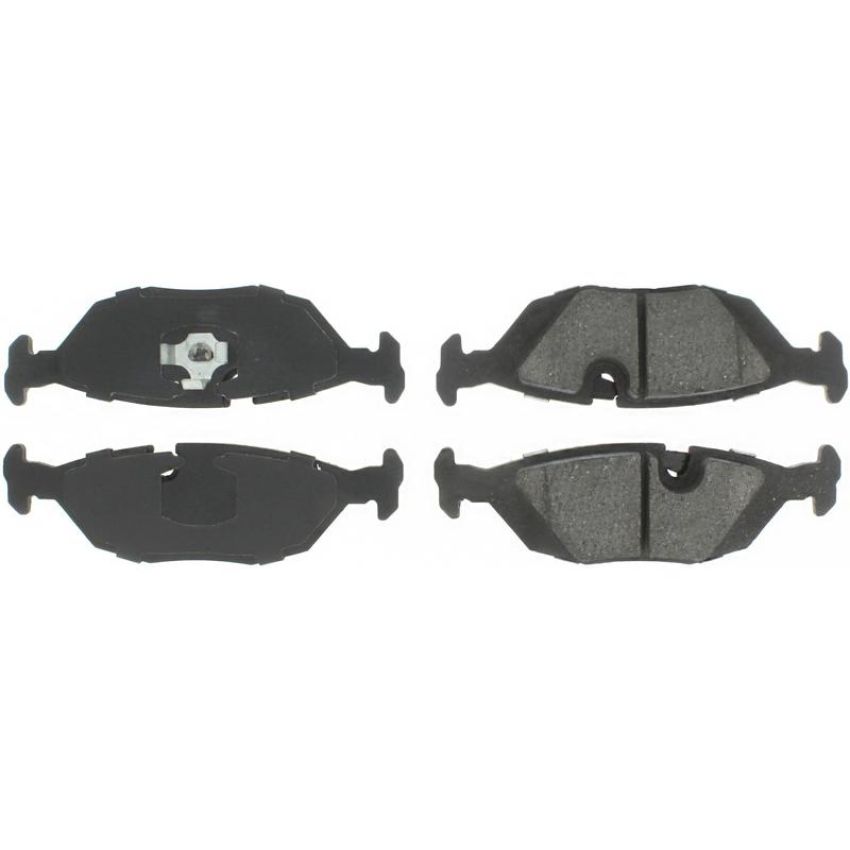 CENTRIC PARTS 300.02790 Centric Premium Semi-Metallic Brake Pads with Shims and Hardware
