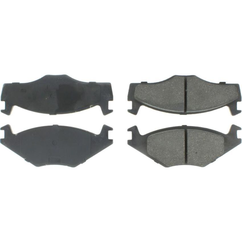 CENTRIC PARTS 300.02800 Centric Premium Semi-Metallic Brake Pads with Shims and Hardware