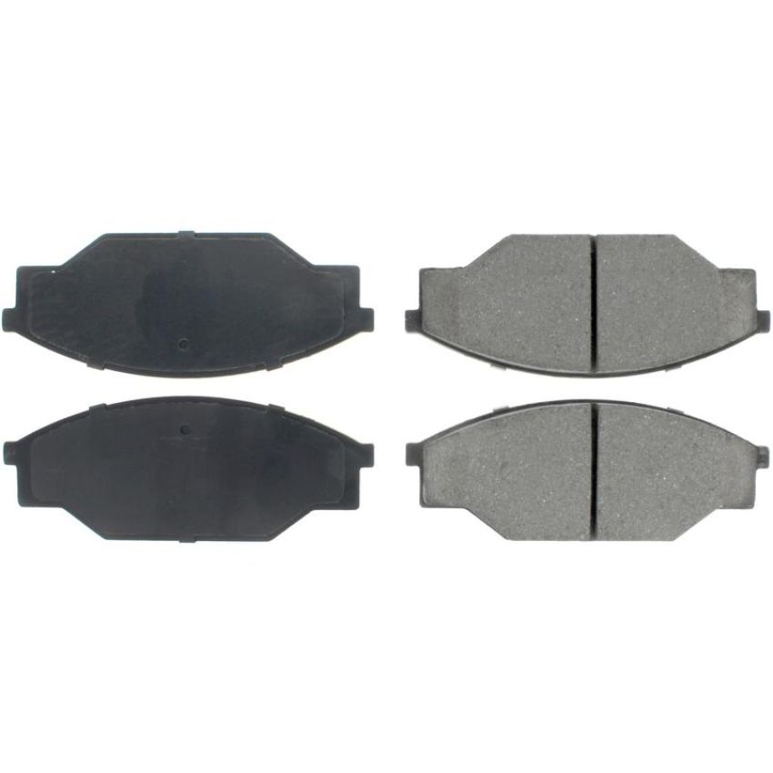 CENTRIC PARTS 300.03030 Centric Premium Semi-Metallic Brake Pads with Shims and Hardware