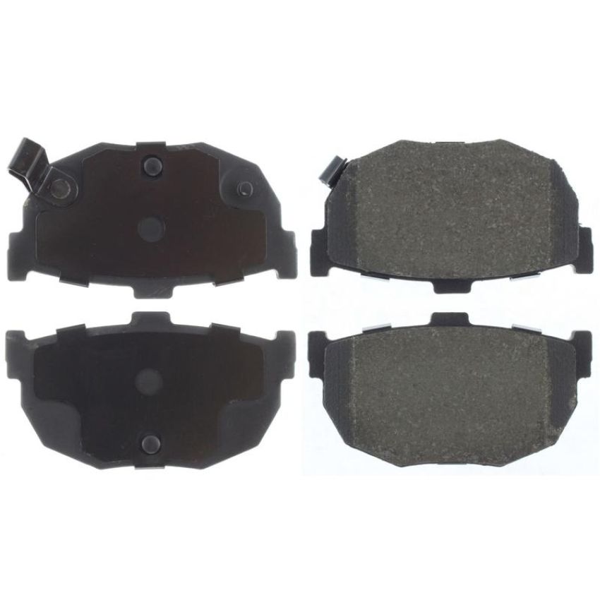 CENTRIC PARTS 300.03230 Centric Premium Semi-Metallic Brake Pads with Shims and Hardware