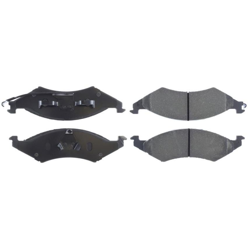 CENTRIC PARTS 300.03240 Centric Premium Semi-Metallic Brake Pads with Shims and Hardware