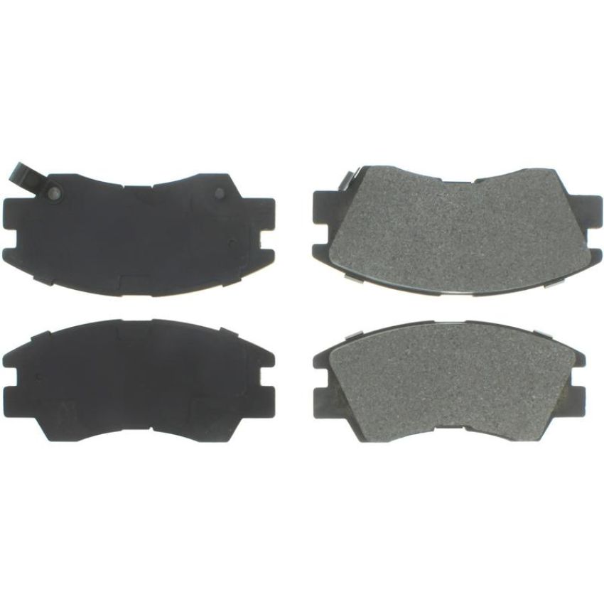 CENTRIC PARTS 300.03490 Centric Premium Semi-Metallic Brake Pads with Shims and Hardware