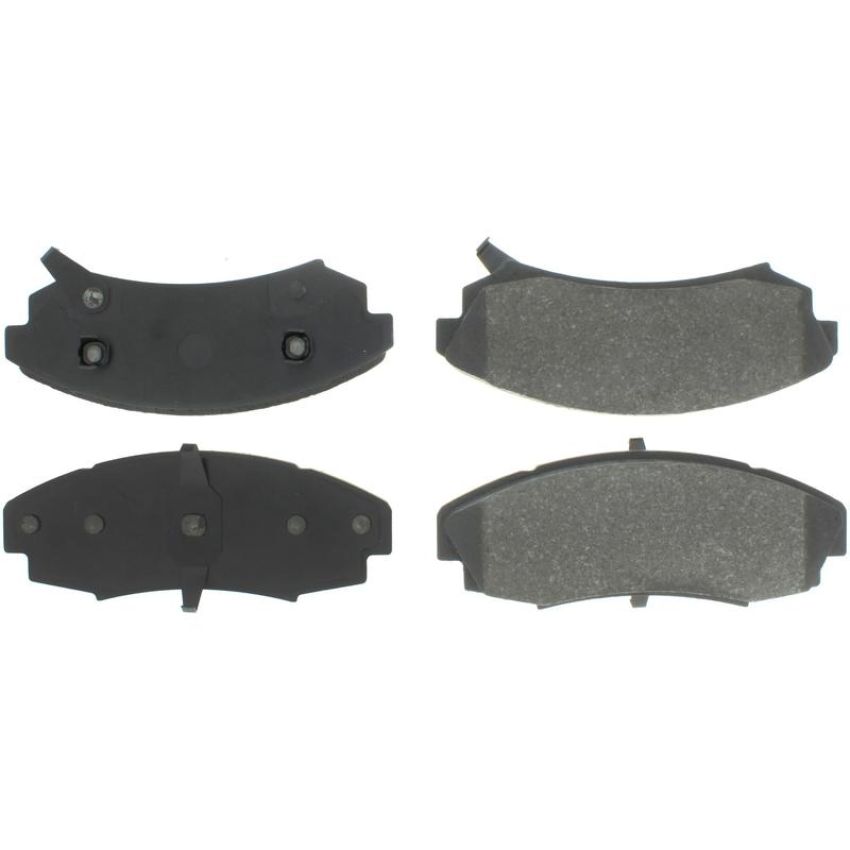 CENTRIC PARTS 300.03530 Centric Premium Semi-Metallic Brake Pads with Shims and Hardware