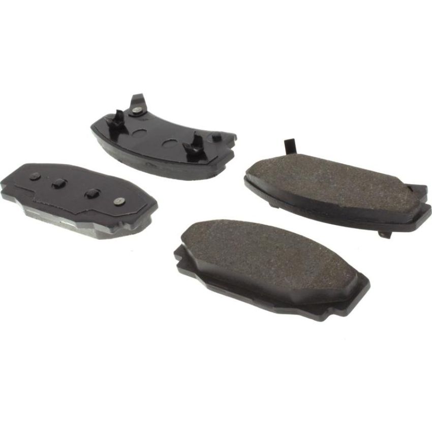 CENTRIC PARTS 300.03540 Centric Premium Semi-Metallic Brake Pads with Shims and Hardware