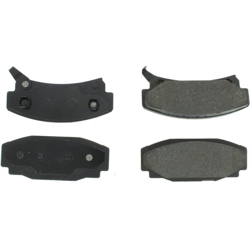 CENTRIC PARTS 300.03540 Centric Premium Semi-Metallic Brake Pads with Shims and Hardware