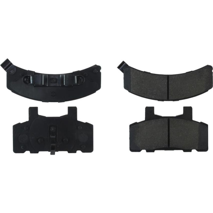 CENTRIC PARTS 300.03680 Centric Premium Semi-Metallic Brake Pads with Shims and Hardware