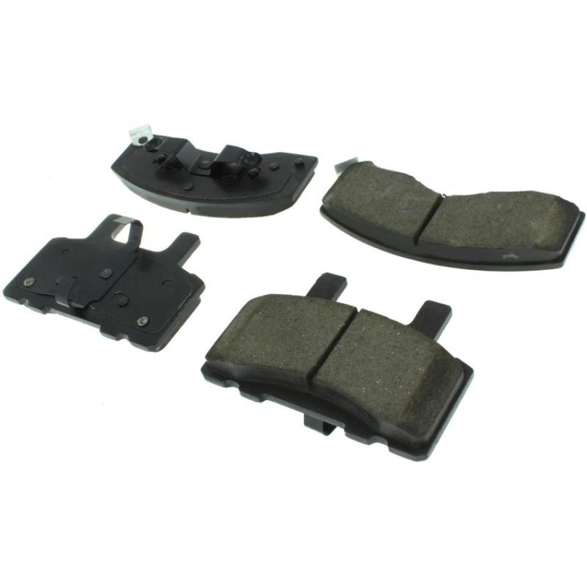 CENTRIC PARTS 300.03700 Centric Premium Semi-Metallic Brake Pads with Shims and Hardware