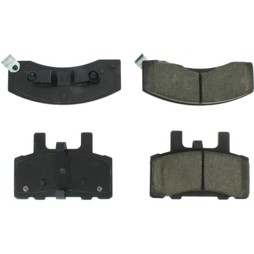 CENTRIC PARTS 300.03700 Centric Premium Semi-Metallic Brake Pads with Shims and Hardware