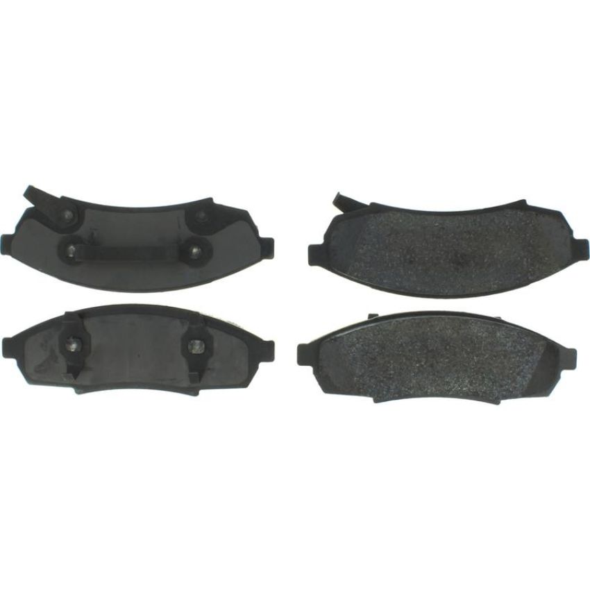 CENTRIC PARTS 300.03760 Centric Premium Semi-Metallic Brake Pads with Shims and Hardware