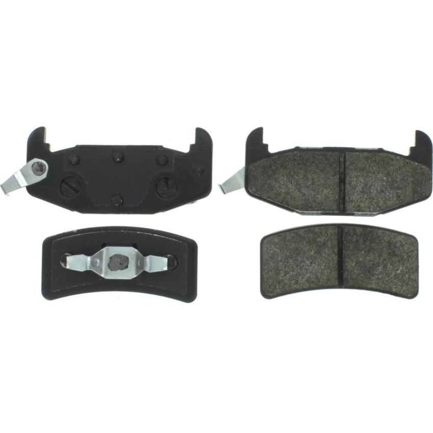 CENTRIC PARTS 300.03770 Centric Premium Semi-Metallic Brake Pads with Shims and Hardware