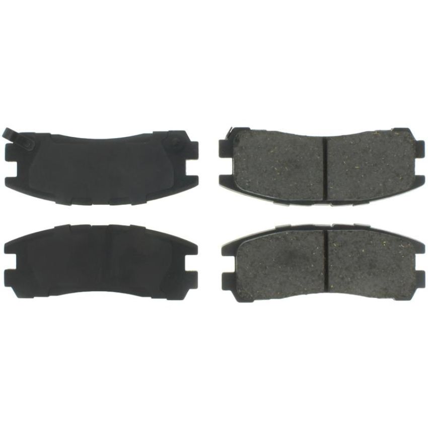 CENTRIC PARTS 300.03830 Centric Premium Semi-Metallic Brake Pads with Shims and Hardware