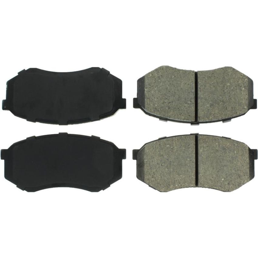 CENTRIC PARTS 300.03890 Centric Premium Semi-Metallic Brake Pads with Shims and Hardware