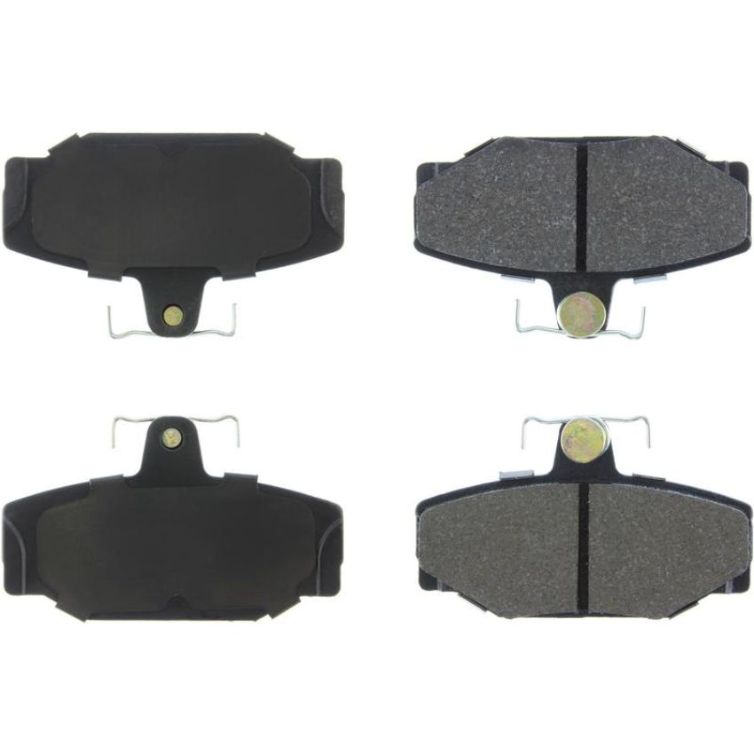 CENTRIC PARTS 300.03910 Centric Premium Semi-Metallic Brake Pads with Shims and Hardware