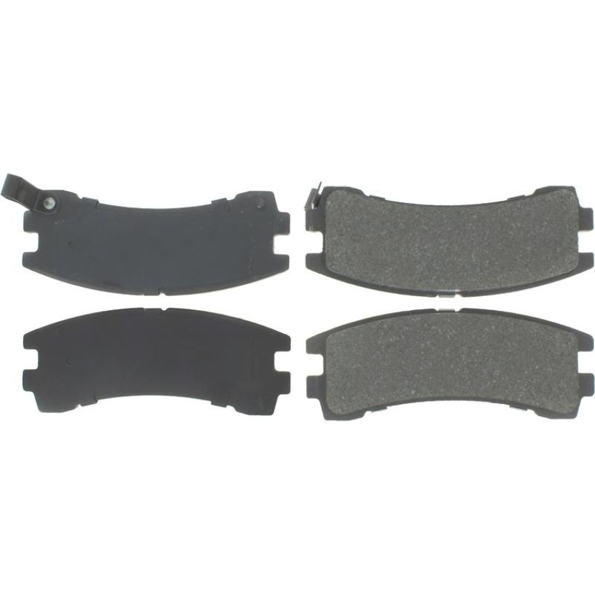 CENTRIC PARTS 300.04010 Centric Premium Semi-Metallic Brake Pads with Shims and Hardware
