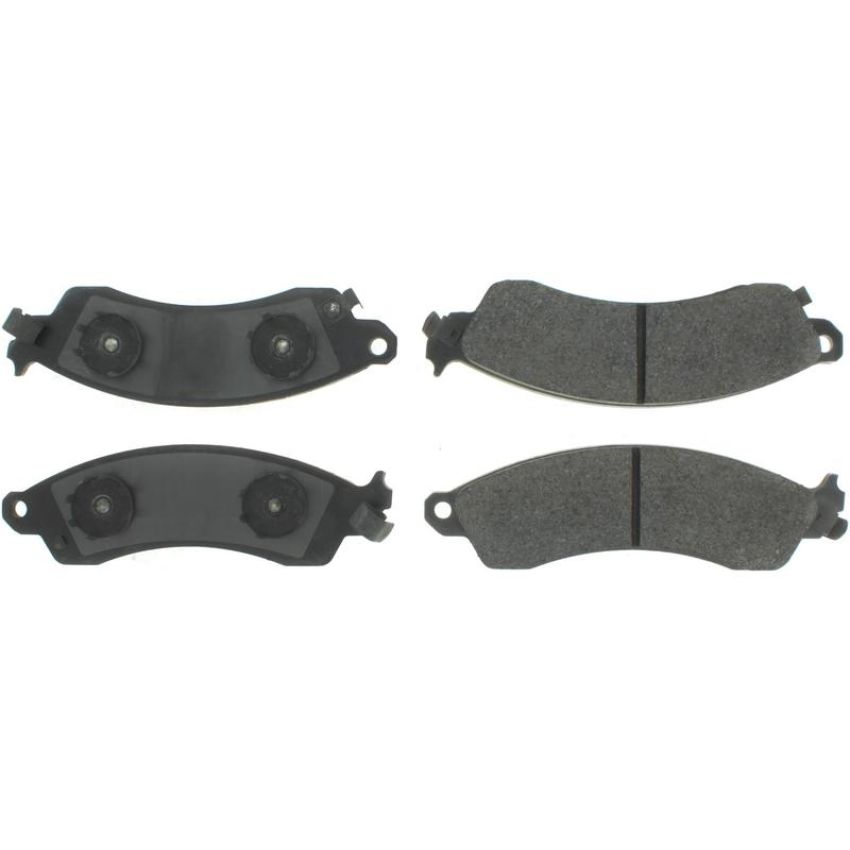 CENTRIC PARTS 300.04120 Centric Premium Semi-Metallic Brake Pads with Shims and Hardware