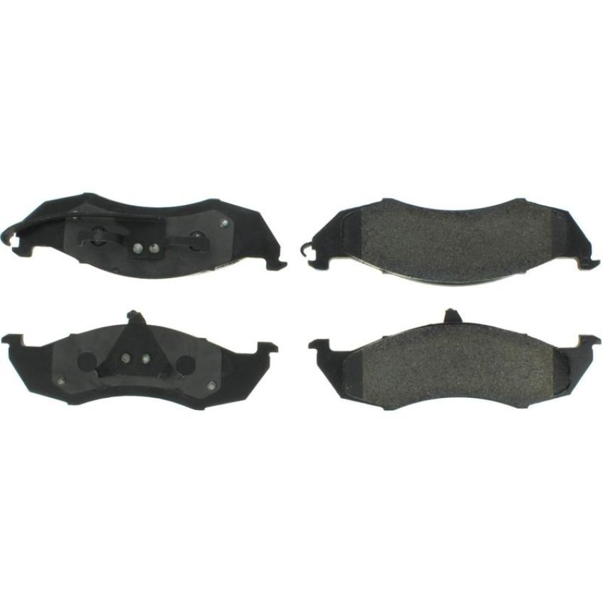 CENTRIC PARTS 300.04170 Centric Premium Semi-Metallic Brake Pads with Shims and Hardware