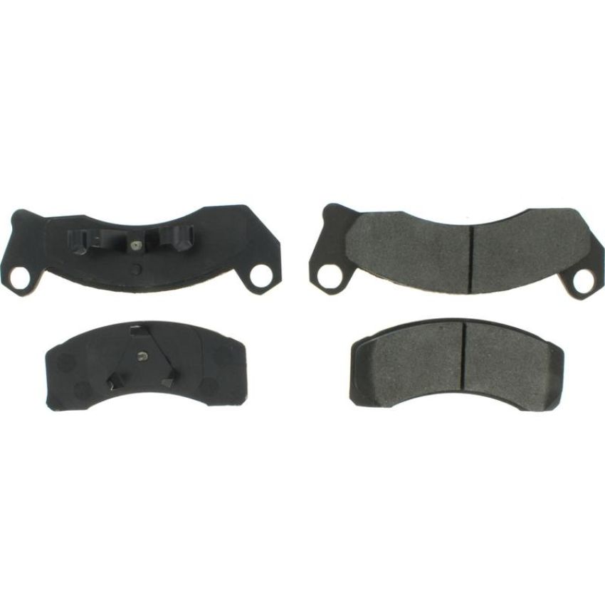 CENTRIC PARTS 300.04310 Centric Premium Semi-Metallic Brake Pads with Shims and Hardware