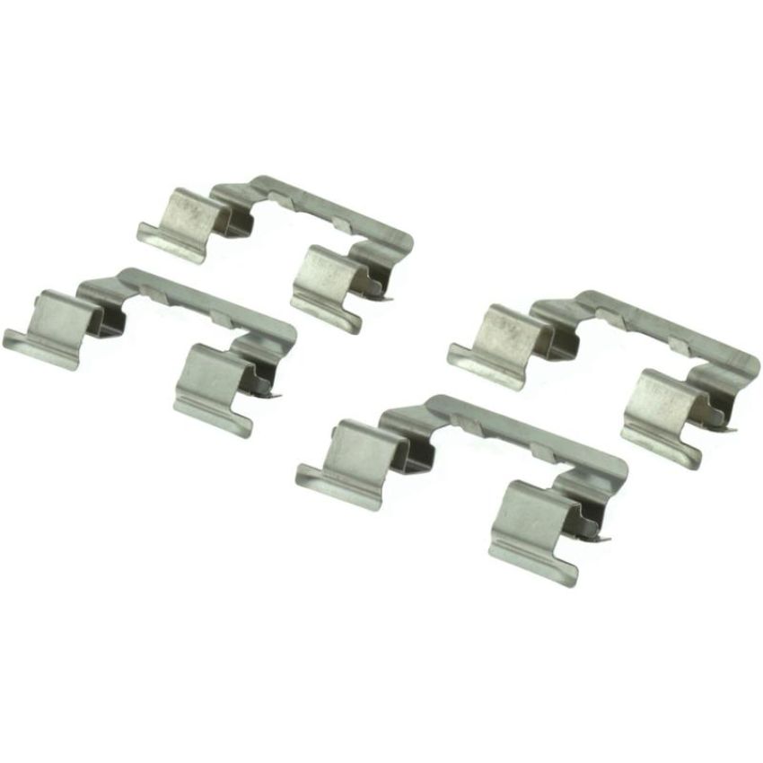 CENTRIC PARTS 300.04400 Centric Premium Semi-Metallic Brake Pads with Shims and Hardware