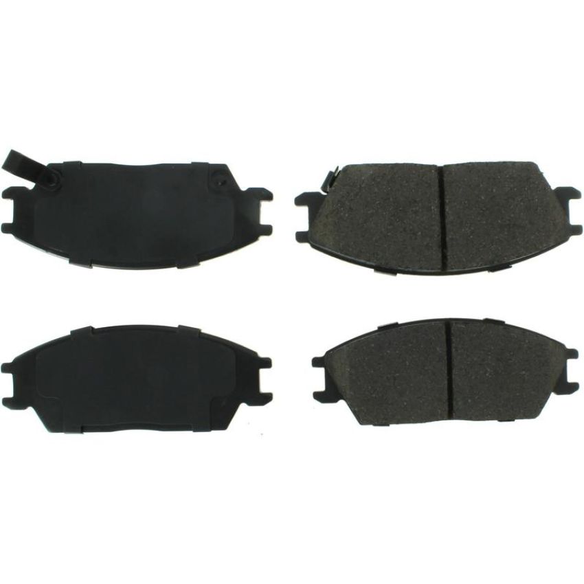 CENTRIC PARTS 300.04400 Centric Premium Semi-Metallic Brake Pads with Shims and Hardware