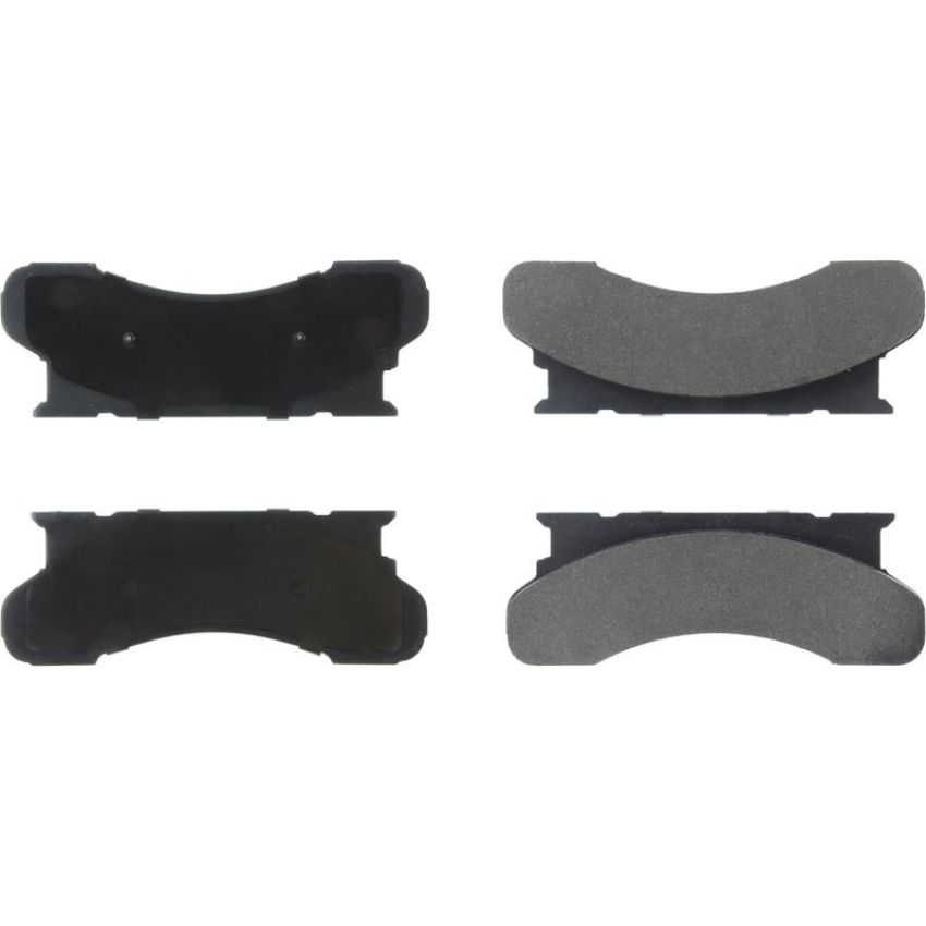 CENTRIC PARTS 300.04501 Centric Premium Semi-Metallic Brake Pads with Shims and Hardware