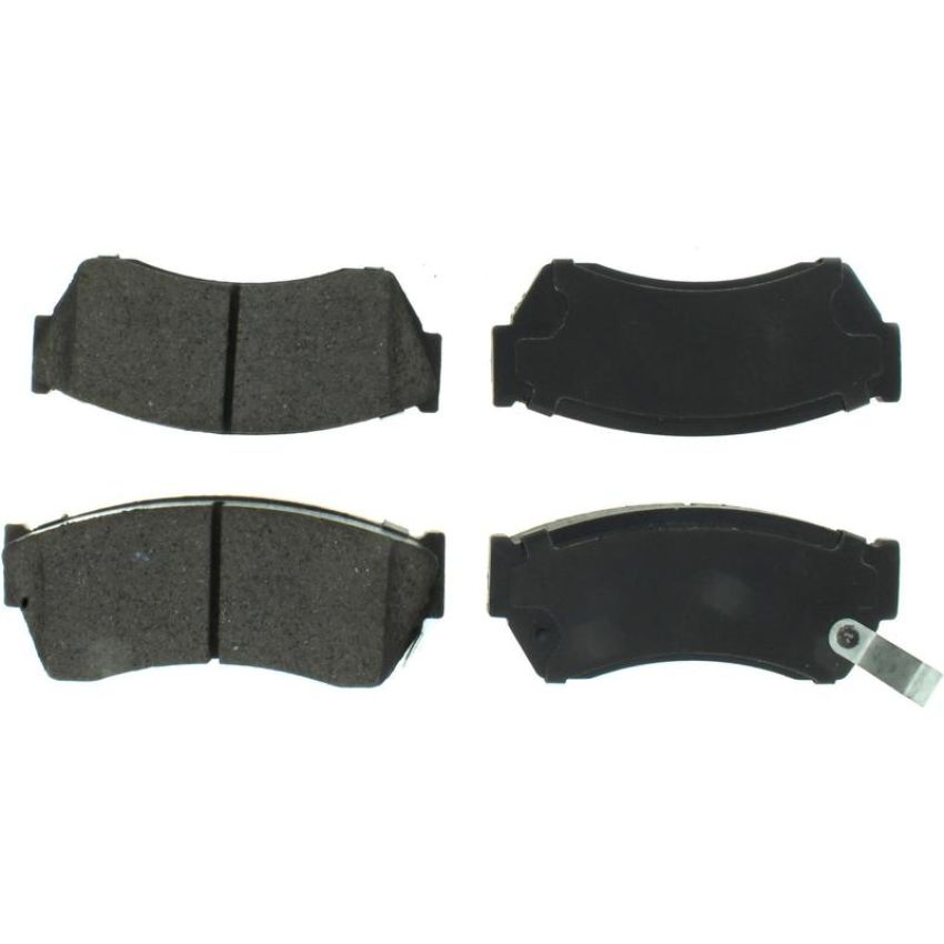 CENTRIC PARTS 300.04510 Centric Premium Semi-Metallic Brake Pads with Shims and Hardware