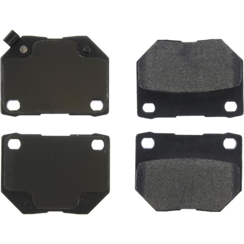 CENTRIC PARTS 300.04611 Centric Premium Semi-Metallic Brake Pads with Shims