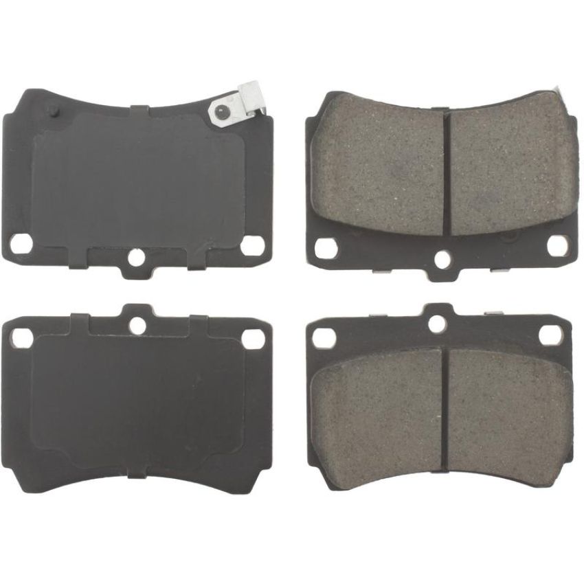 CENTRIC PARTS 300.04660 Centric Premium Semi-Metallic Brake Pads with Shims and Hardware