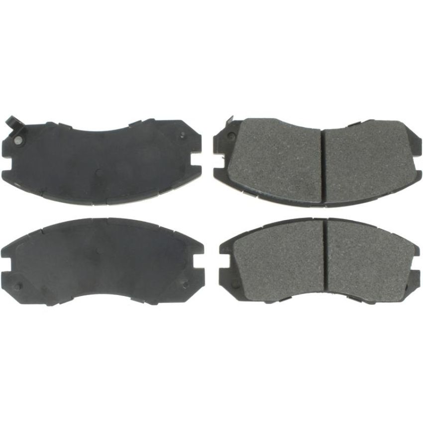 CENTRIC PARTS 300.04700 Centric Premium Semi-Metallic Brake Pads with Shims and Hardware