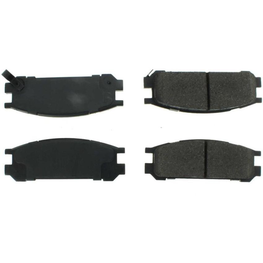 CENTRIC PARTS 300.04710 Centric Premium Semi-Metallic Brake Pads with Shims and Hardware