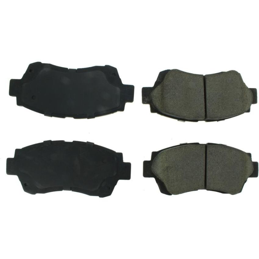 CENTRIC PARTS 300.04760 Centric Premium Semi-Metallic Brake Pads with Shims and Hardware