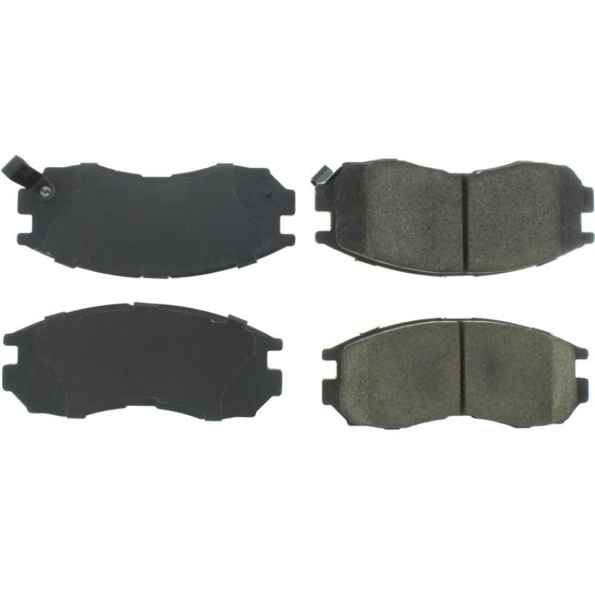 CENTRIC PARTS 300.04840 Centric Premium Semi-Metallic Brake Pads with Shims and Hardware