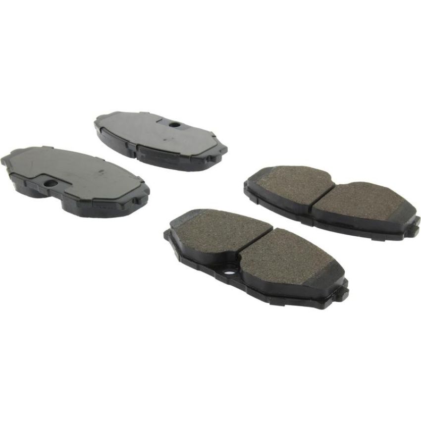 CENTRIC PARTS 300.04860 Centric Premium Semi-Metallic Brake Pads with Shims and Hardware