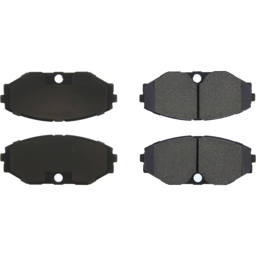 CENTRIC PARTS 300.04860 Centric Premium Semi-Metallic Brake Pads with Shims and Hardware