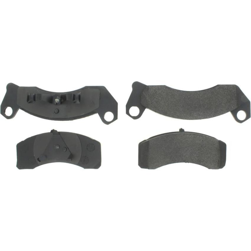 CENTRIC PARTS 300.04990 Centric Premium Semi-Metallic Brake Pads with Shims and Hardware