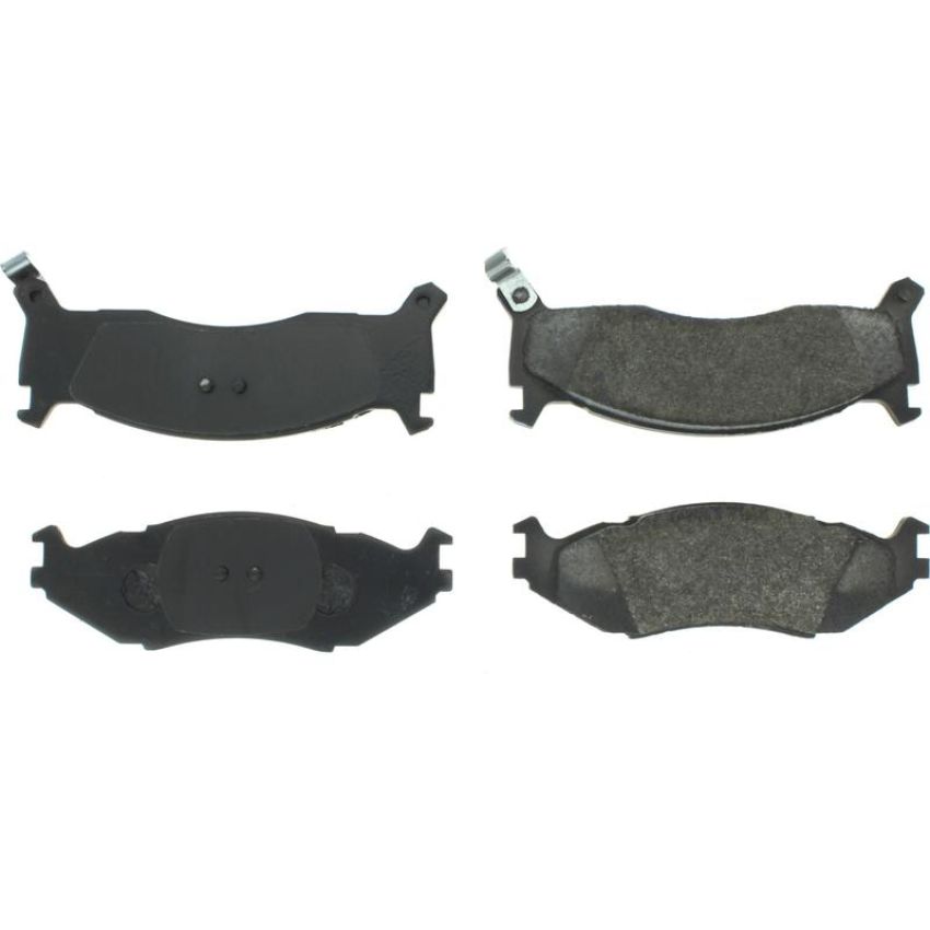 CENTRIC PARTS 300.05240 Centric Premium Semi-Metallic Brake Pads with Shims and Hardware