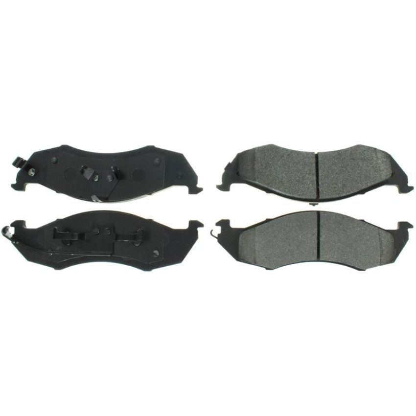 CENTRIC PARTS 300.05760 Centric Premium Semi-Metallic Brake Pads with Shims and Hardware