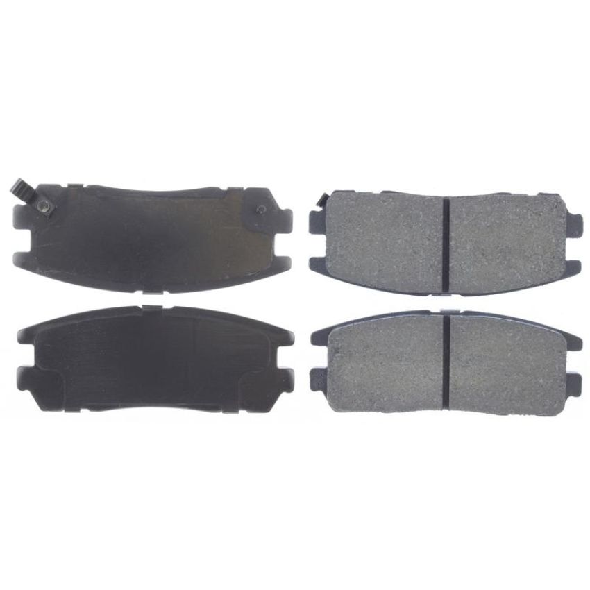 CENTRIC PARTS 300.05800 Centric Premium Semi-Metallic Brake Pads with Shims and Hardware