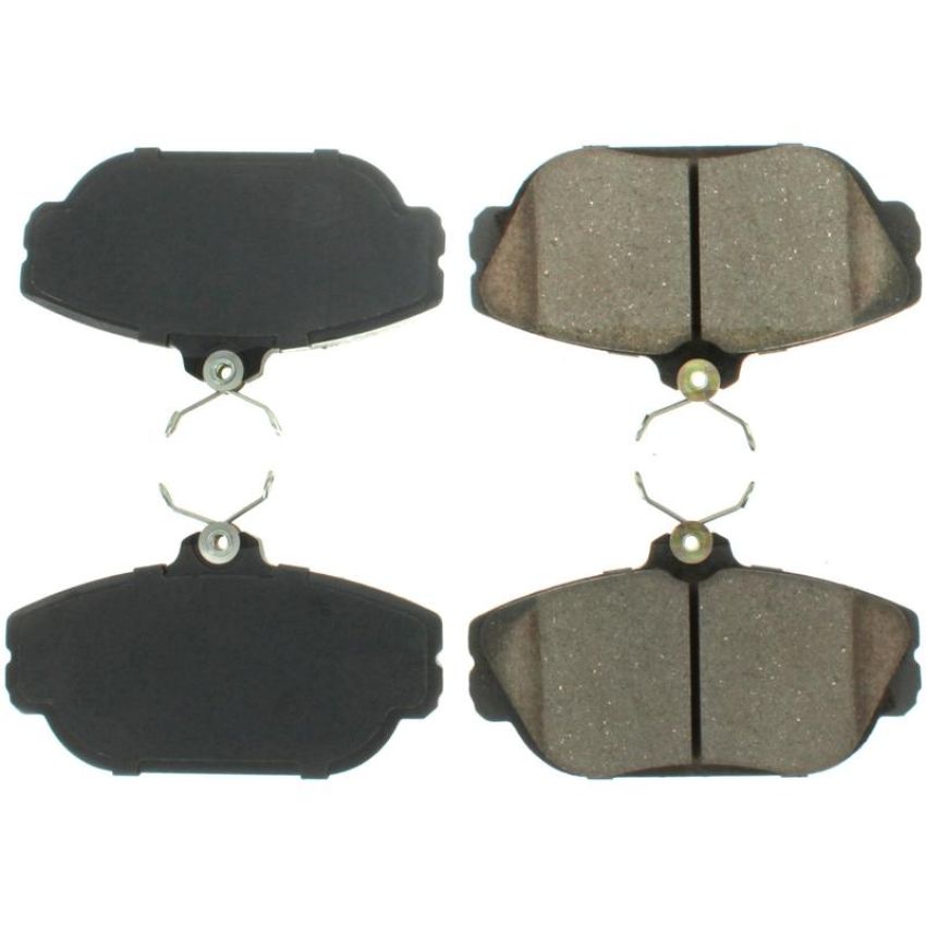 CENTRIC PARTS 300.06010 Centric Premium Semi-Metallic Brake Pads with Shims and Hardware