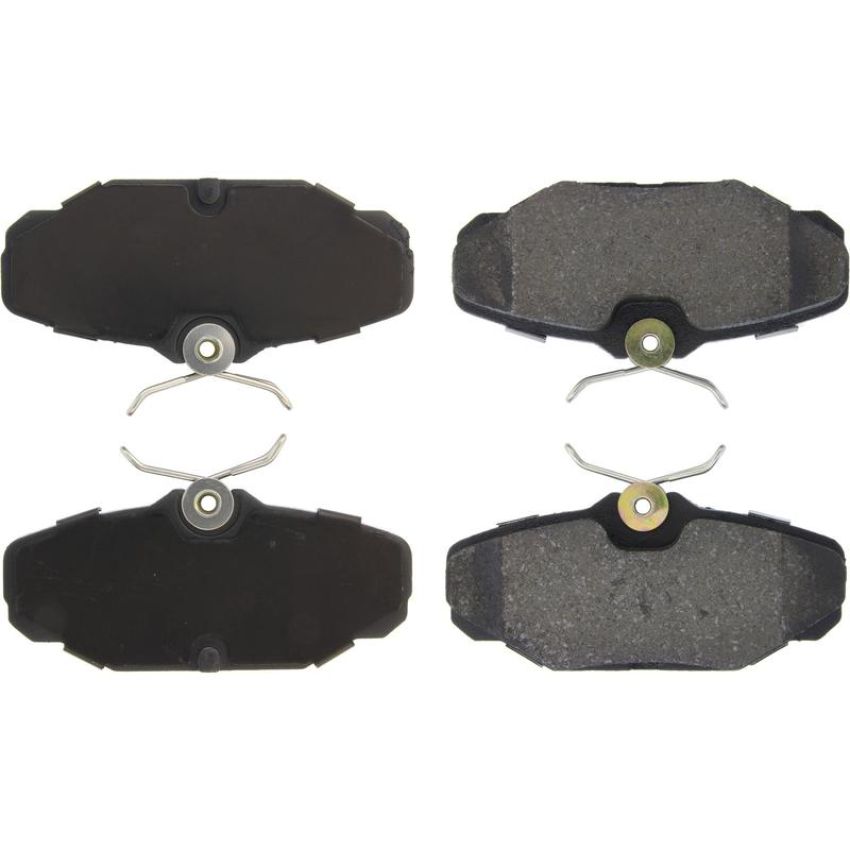CENTRIC PARTS 300.06100 Centric Premium Semi-Metallic Brake Pads with Shims and Hardware