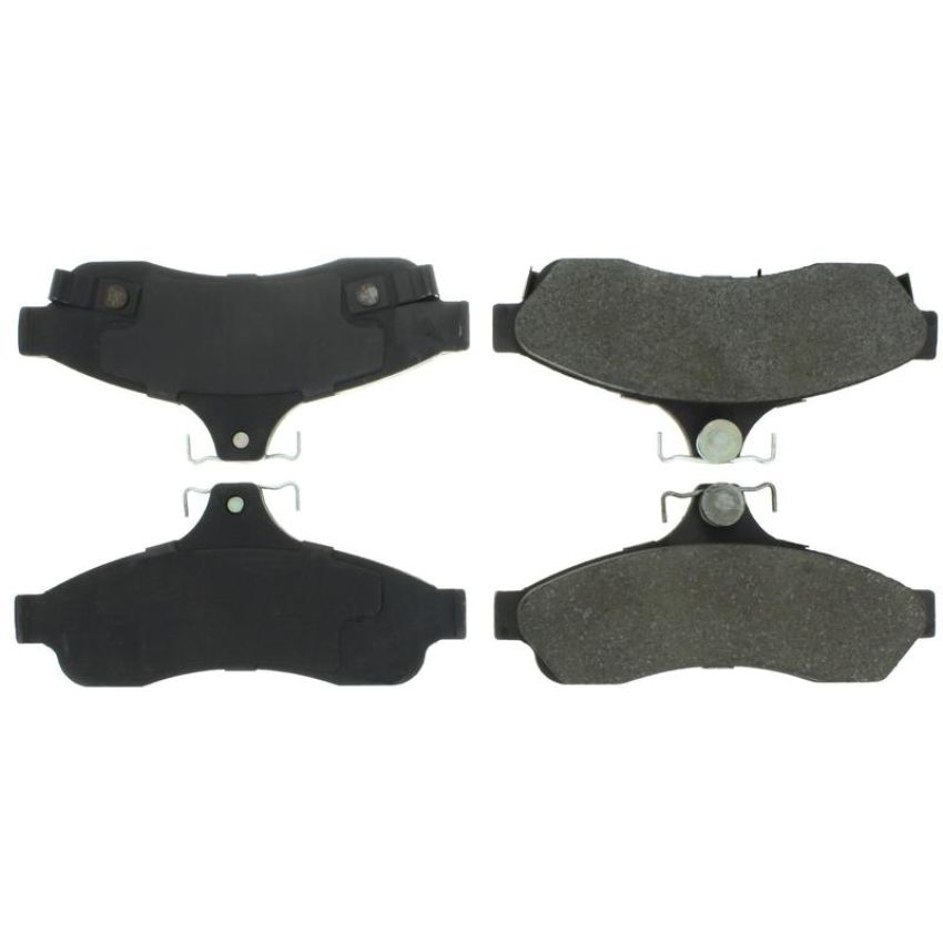 CENTRIC PARTS 300.06280 Centric Premium Semi-Metallic Brake Pads with Shims and Hardware