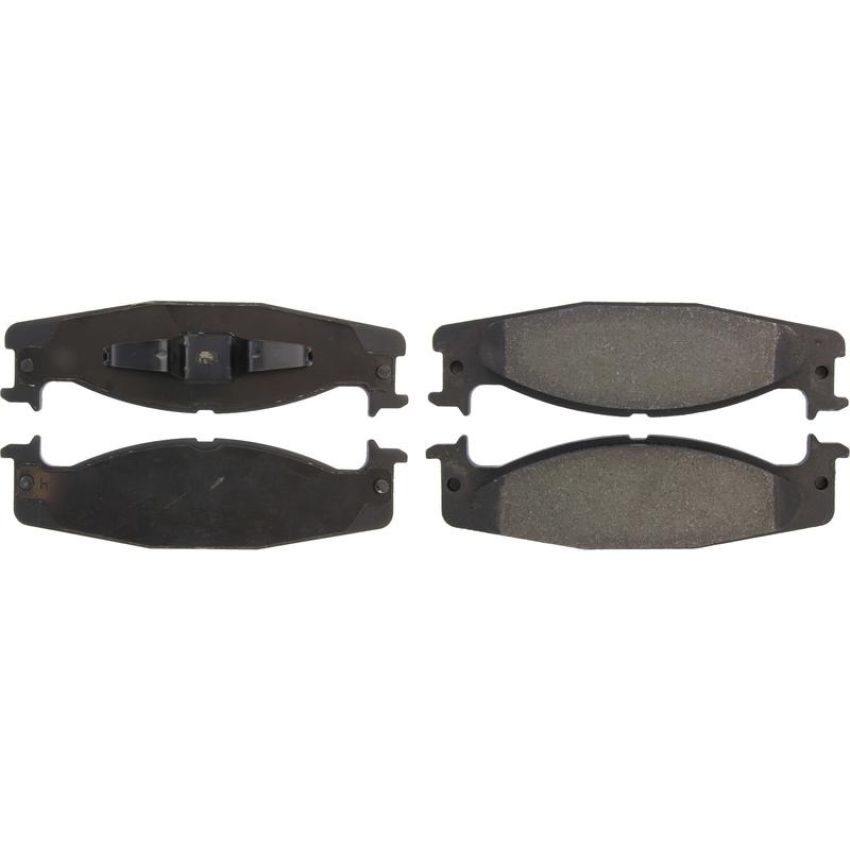 CENTRIC PARTS 300.06320 Centric Premium Semi-Metallic Brake Pads with Shims and Hardware